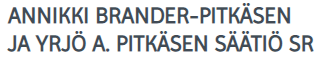 Annikki Brander-Pitkäsen ja Yrjö A. Pitkäsen säätiö sr